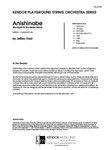 Anishinabe (The Spirit Of The Winter Wind) (Full Score) (The Spirit Of The Winter Wind)