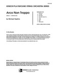 Arco Non Troppo (Full Score)