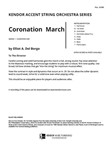Coronation March (Full Score)