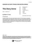Dory Anne, The (Full Score)