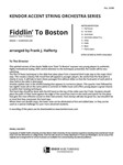 Fiddlin' To Boston (Full Score)