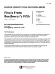 Finale From Beethoven's Fifth (Full Score)