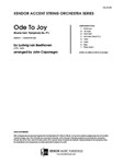 Ode To Joy, theme from 'Symphony No. 9' (Full Score)