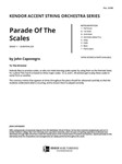 Parade Of The Scales (Full Score)