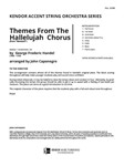 Themes from The Hallelujah Chorus (from 'Messiah') (Full Score) (from 'Messiah')