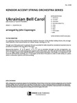 Ukrainian Bell Carol (Carol Of The Bells) (Full Score) (Carol Of The Bells)