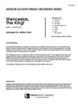 Wenceslas, The King! (Full Score)