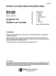 Brindisi (from La Traviata) (Full Score) (from La Traviata)