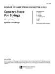 Concert Piece For Strings (Full Score)
