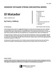 El Matador (Full Score)