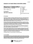 Klezmer Celebration (based on Ternovka Sher) (Junior Edition) (Full Score) (based on Ternovka Sher)