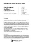 Rejoice And Be Merry (A Gallery Carol and In Dulci Jubilo) (Full Score) (A Gallery Carol and In Dulci Jubilo)