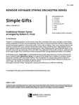 Simple Gifts (Full Score)