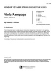 Viola Rampage (Full Score)