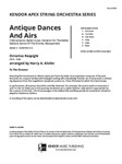 Antique Dances And Airs (Full Score)