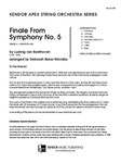 Finale From Symphony No. 5 (Full Score)