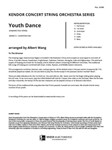 Youth Dance (Xinjiang Folk Song) (Full Score) (Xinjiang Folk Song)