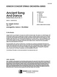 Ancient Song And Dance (Hebrew Dance, Op. 35, No. 1) (Full Score) (Hebrew Dance, Op. 35, No. 1)