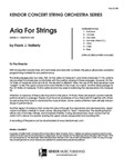 Aria For Strings (Full Score)