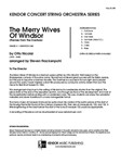 Merry Wives Of Windsor, The (Themes From The Overture) (Full Score) (Themes From The Overture)