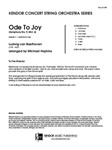 Ode To Joy (Symphony No. 9, Mvt. 4) (Full Score) (Symphony No. 9, Mvt. 4)