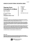 Themes From Concerto In A Minor (Op. 3, No. 8, RV 522) (Full Score) (Op. 3, No. 8, RV 522)
