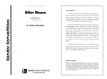 After Hours (Full Score)