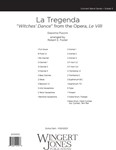 La Tregenda - Full Score