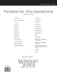 Fantasia For Alto Saxophone Concert Band - Full Score