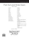 Flat Out and Wide Open - Full Score