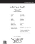 In Simple Faith - Full Score