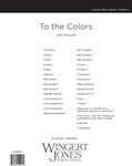 To The Colors - Full Score