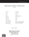 Spring Creek Overture - Full Score