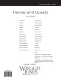 Heroes and Quests - Full Score