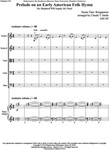 Prelude On An Early American Folk Hymn