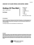 Gallop Of The Mist (Full Score)