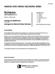 Scherzo (from Symphony No. 6) (Full Score) (from Symphony No. 6)