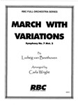 March With Variations Symphony #7 Mvt 2 (Score)