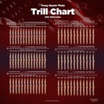 Flute Trill Charts - Small - 9 X 18