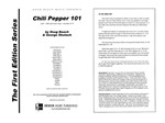Chili Pepper 101 (Full Score)