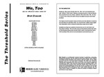 We, Too (Full Score)