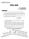 Danse Arabe (Full Score)