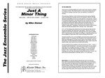 Just A Minor Thing (Full Score)