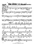 Spirit Is Willing, The (Full Score)