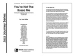 You're Not The Bossa Me (Full Score)