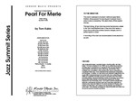 Pearl For Merle (Full Score)