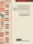 Andante From Italian Concerto