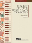 Concert Duet For Tenor Bass Trom