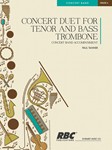 Concert Duet For Tenor And Bass Trombone Concert Band Accompaniment
