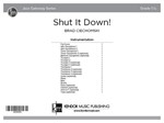 Shut It Down! (Score)
